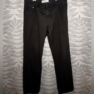 Brax Feel Good Cooper Fancy Gray Pants Casual Work 40×32 Athleisure Office